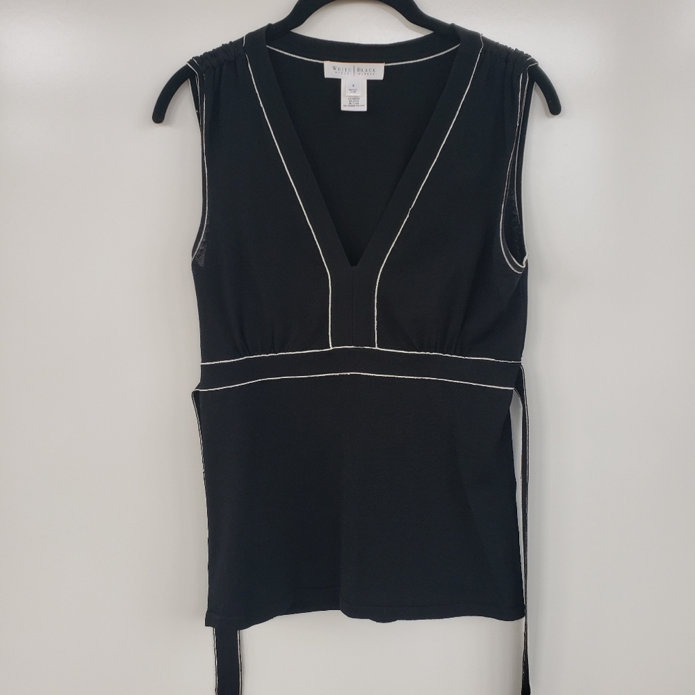White House Black Market Elegant Top With Back Tie